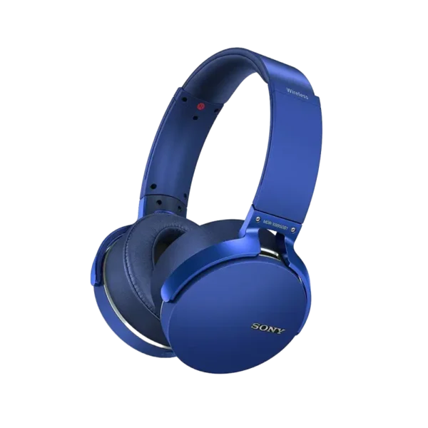 Wireless Noise-Cancelling Over-Ear Headphones with Deep Bass